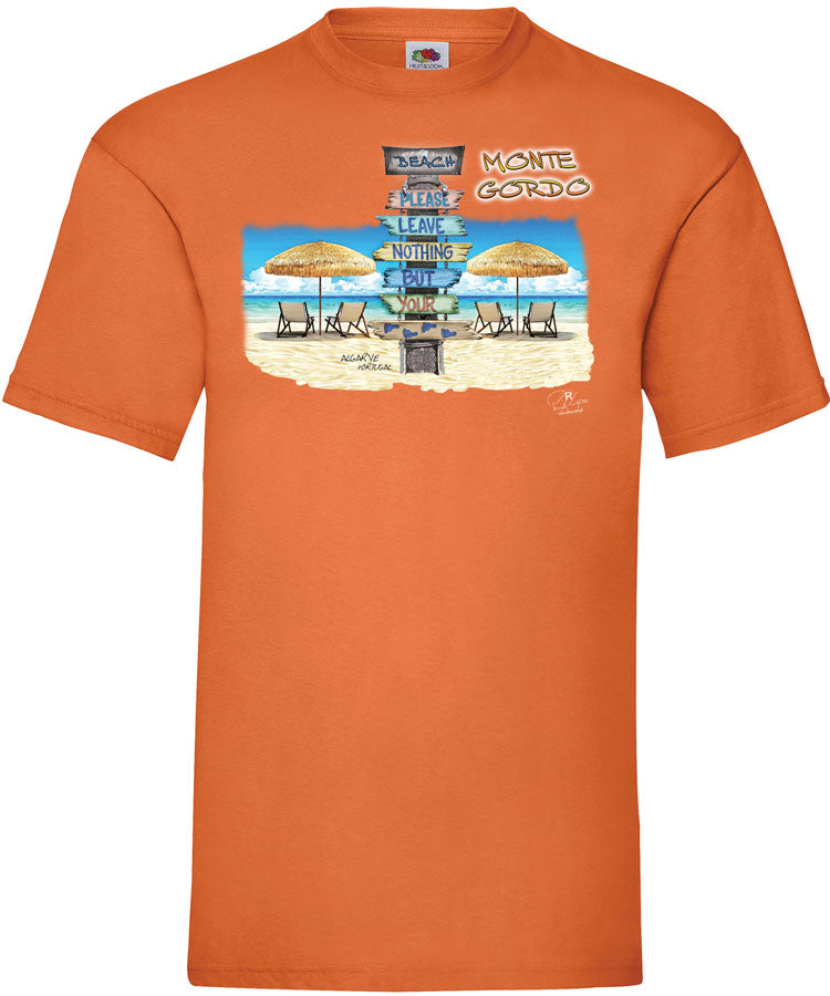 T-shirt Pegadas Monte Gordo