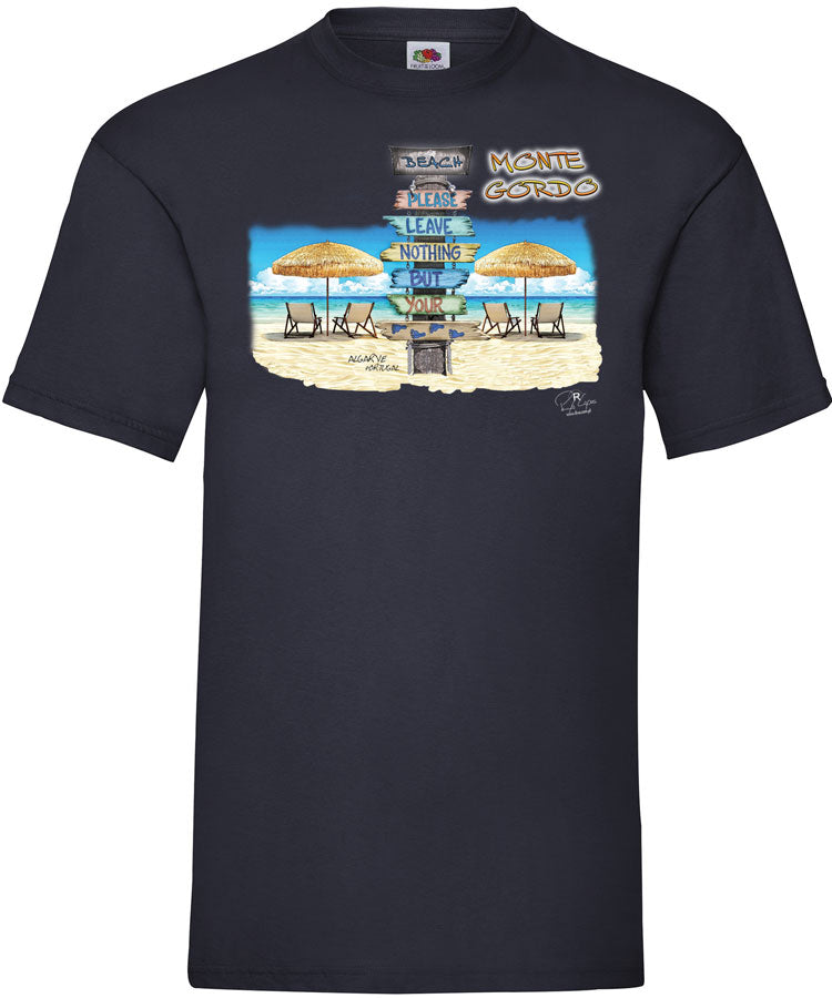 T-shirt Pegadas Monte Gordo