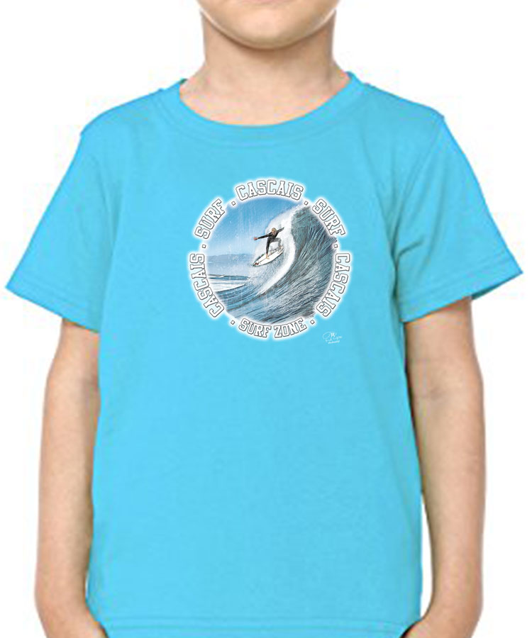 T-shirt Kids Surf Zone Cascais