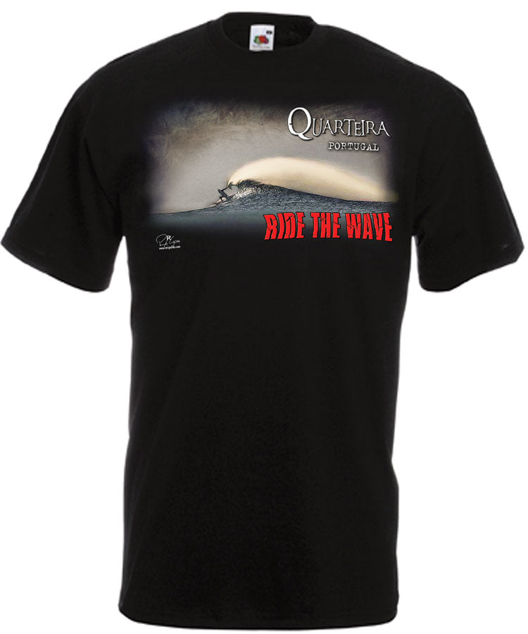 T-shirt Ride the Wave Quarteira