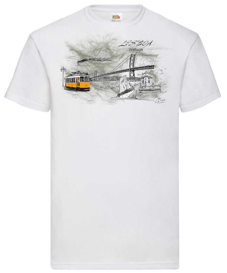 T-shirt Lisboa em Chamas