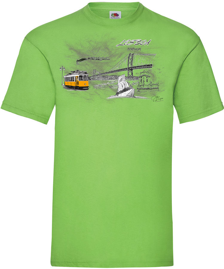 T-shirt Lisboa em Chamas