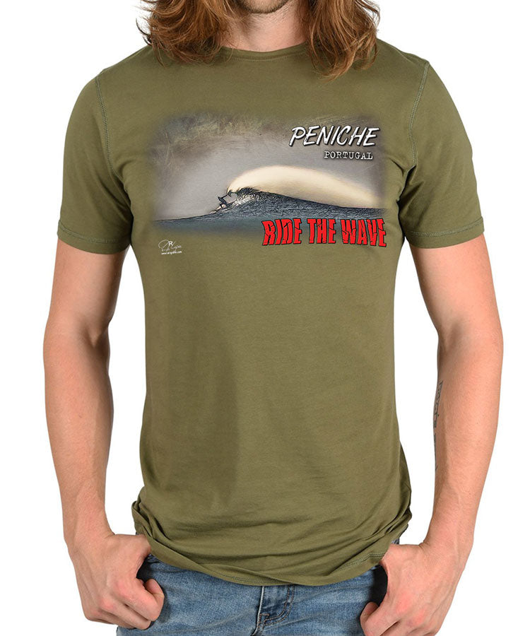 T-shirt Ride the Wave Peniche
