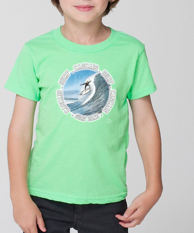 T-shirt Kids Surf Zone Cascais