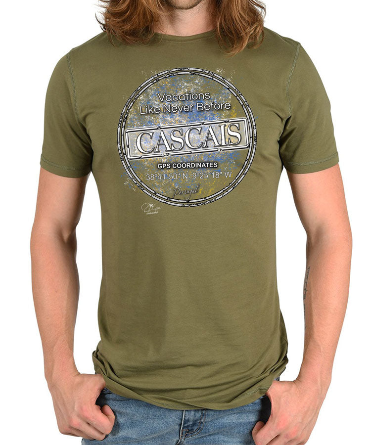 T-shirt GPS Cascais