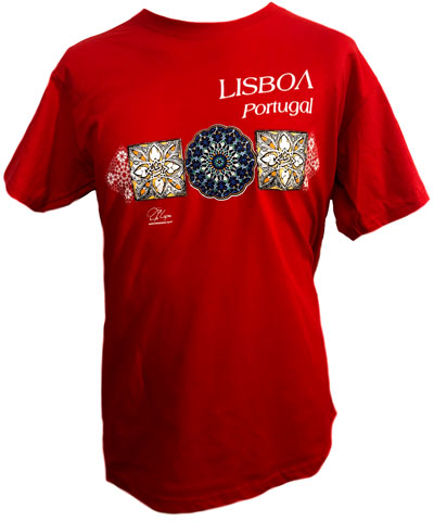 T-shirt Azulejo Árabe Lisboa