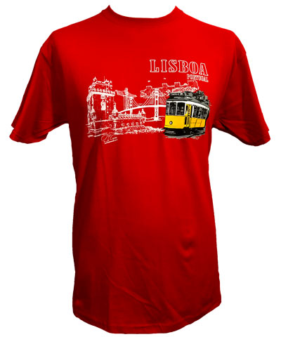 T-shirt Monumentos Lisboa