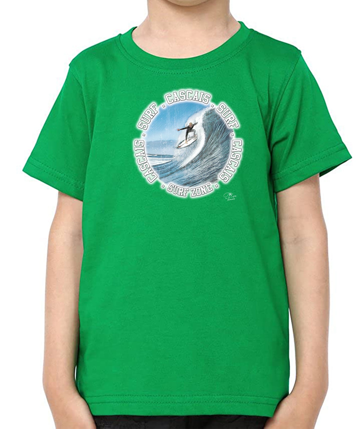 T-shirt Kids Surf Zone Cascais