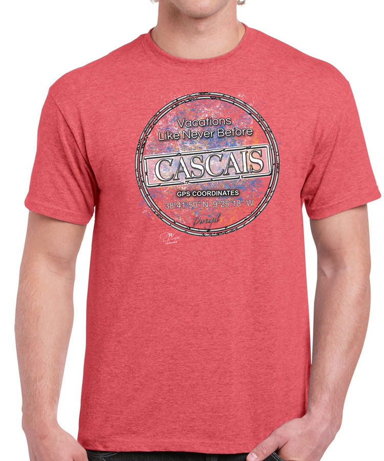 T-shirt GPS Cascais