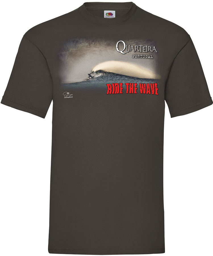 T-shirt Ride the Wave Quarteira