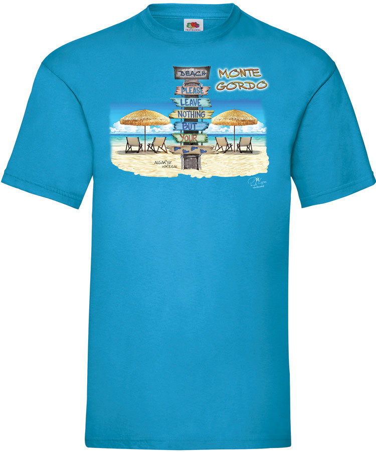 T-shirt Pegadas Monte Gordo