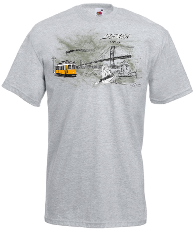 T-shirt Lisboa em Chamas