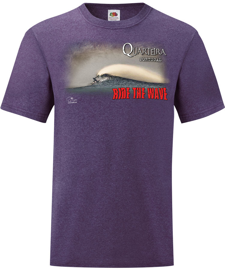 T-shirt Ride the Wave Quarteira