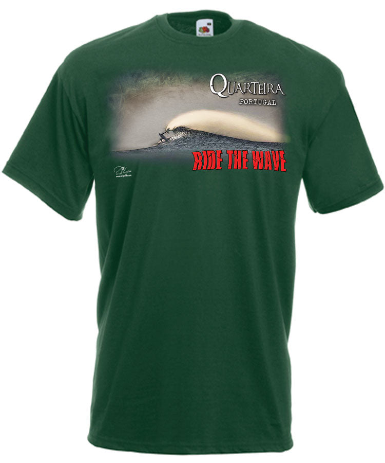 T-shirt Ride the Wave Quarteira