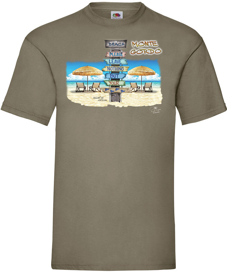 T-shirt Pegadas Monte Gordo