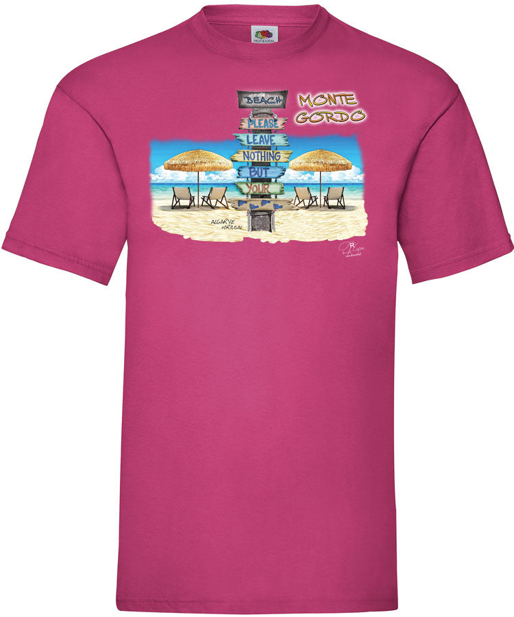 T-shirt Pegadas Monte Gordo
