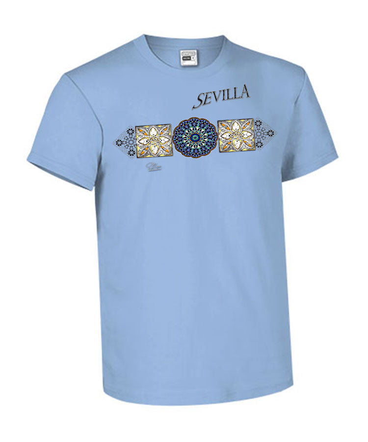 T-shirt Kids Azulejo Arabe Sevilla