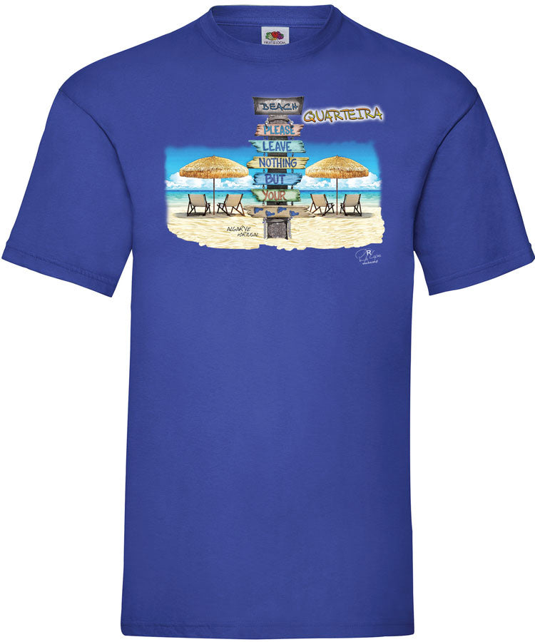 T-shirt Pegadas Quarteira