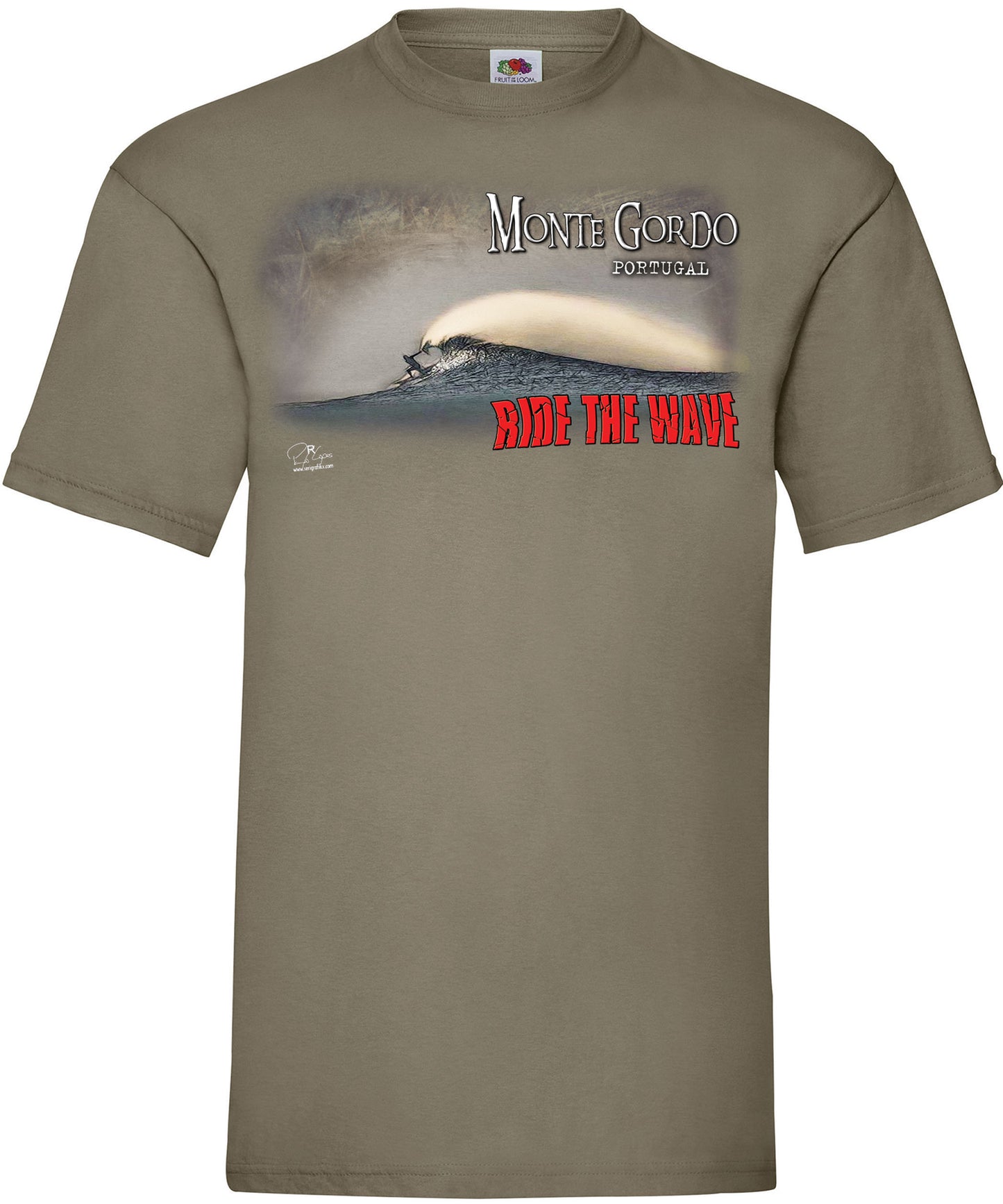 T-shirt Ride the Wave Monte Gordo