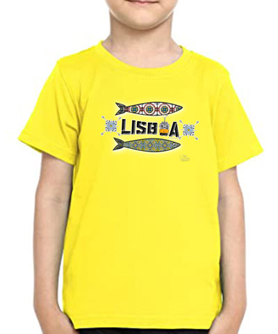 T-shirt Kids 2 Sardinhas Lisboa