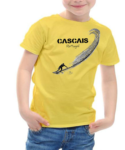 T-shirt Kids Surf Cascais