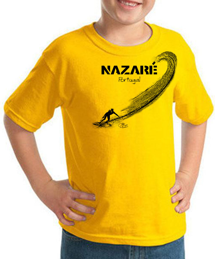 T-shirt Kids Surf Nazaré