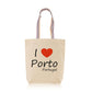 Saco de Asa Colorida I Love Porto