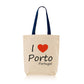 Saco de Asa Colorida I Love Porto