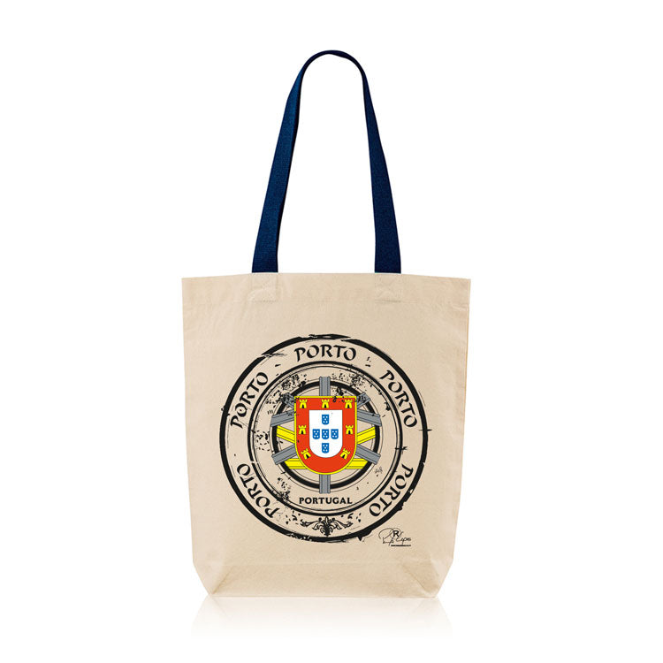 Saco de Asa Colorida Selo Escudo Porto