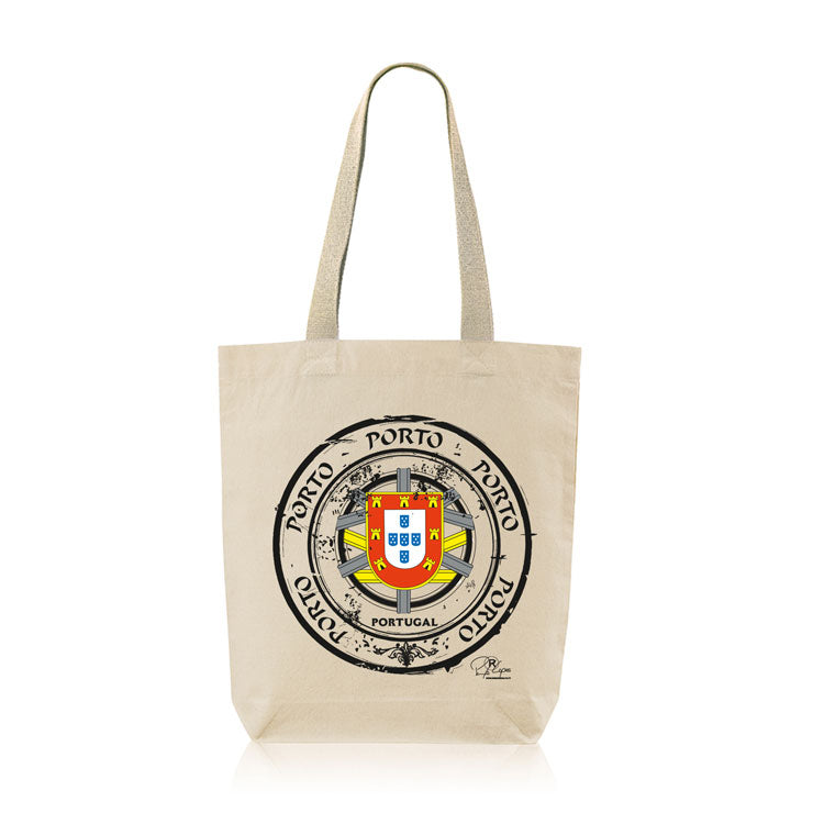 Saco de Asa Colorida Selo Escudo Porto