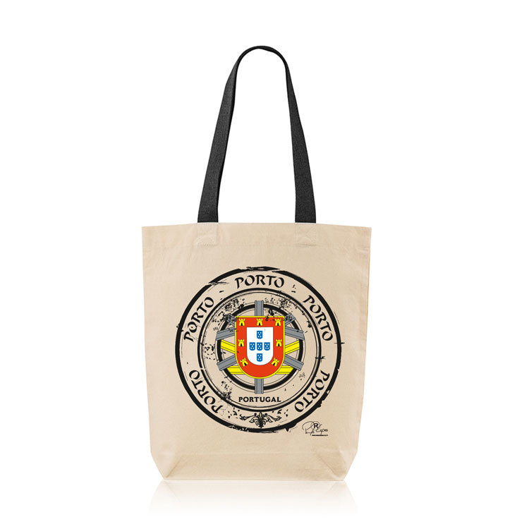 Saco de Asa Colorida Selo Escudo Porto