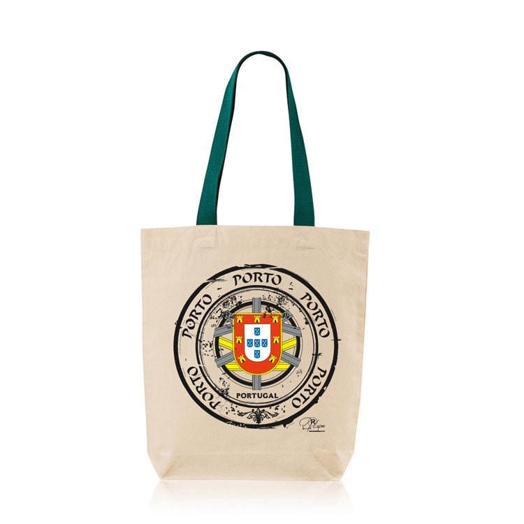 Saco de Asa Colorida Selo Escudo Porto