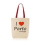 Saco de Asa Colorida I Love Porto