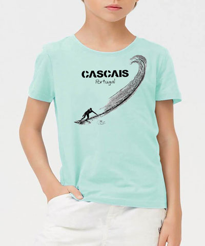 T-shirt Kids Surf Cascais