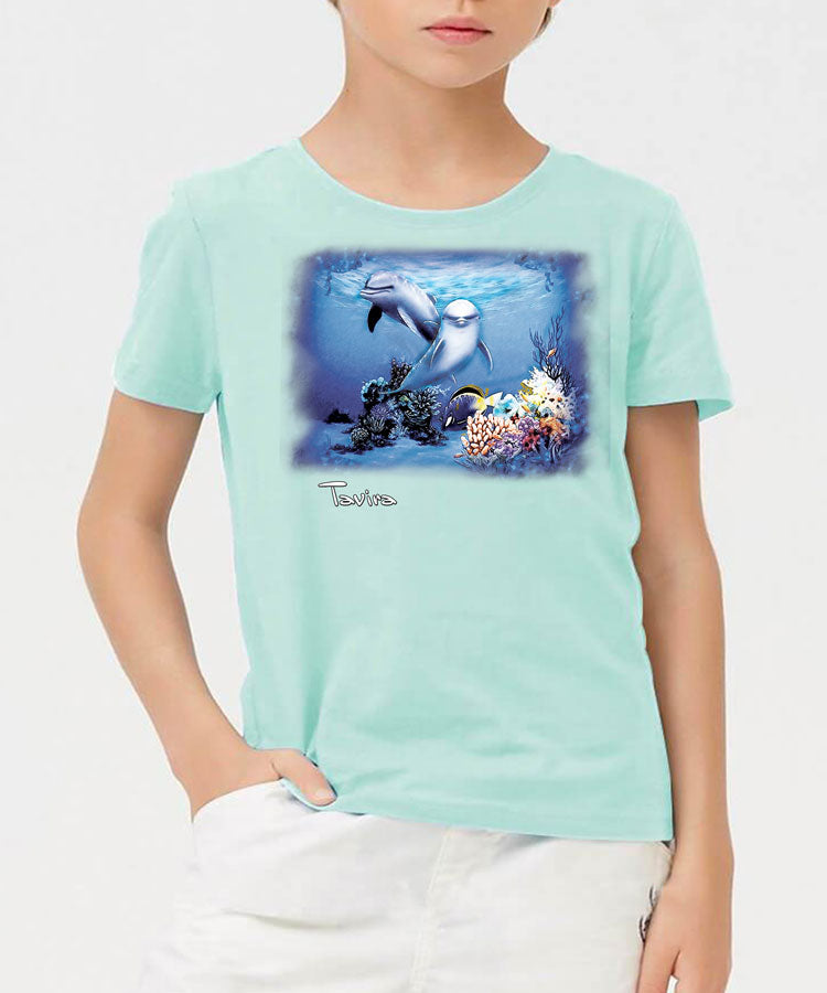 T-shirt Kids Golfinhos Tavira