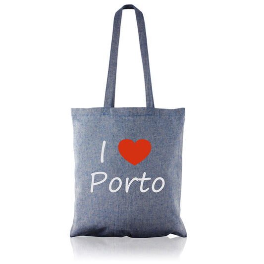 Saco de Asa Grande I Love Porto