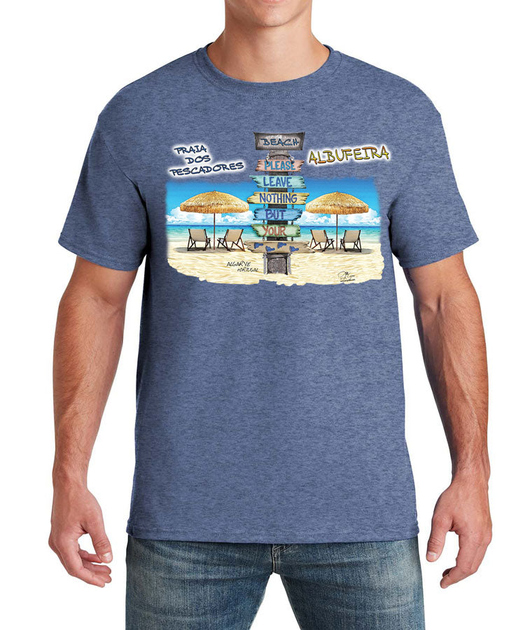 T-shirt Pegadas Albufeira