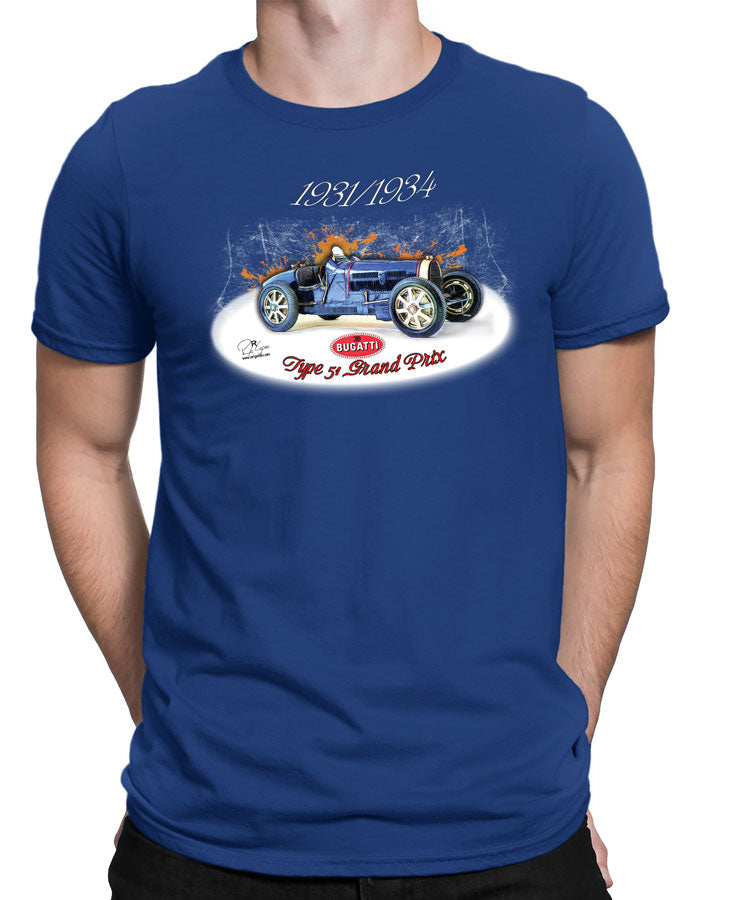 T-shirt Bugatti Type 51