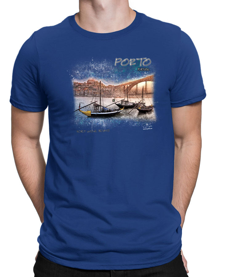 T-shirt Port Wine Boats
