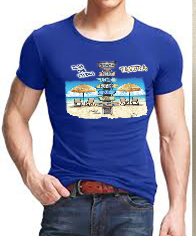 T-shirt Pégadas Tavira