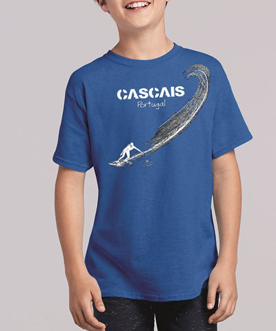 T-shirt Kids Surf Cascais
