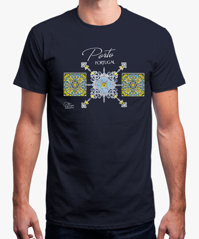 T-shirt Trilogia do Azulejo Porto