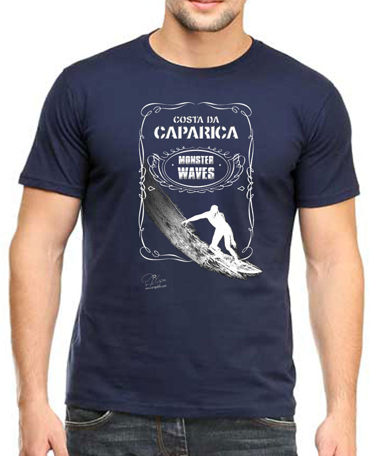 T-shirt Monster Waves Costa da Caparica