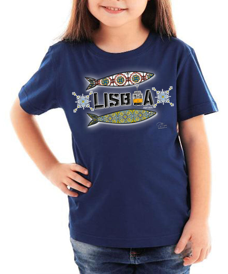 T-shirt Kids 2 Sardinhas Lisboa