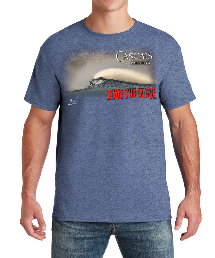 T-shirt Ride the Wave Cascais