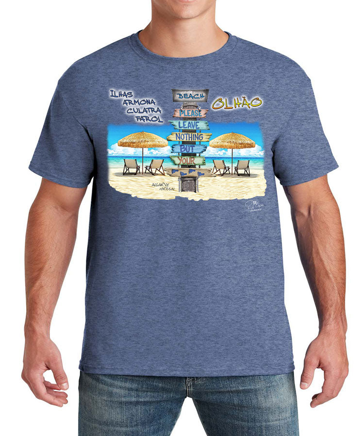 T-shirt Pegadas Olhão