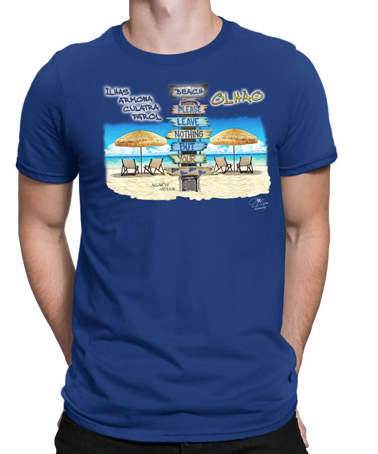 T-shirt Pegadas Olhão
