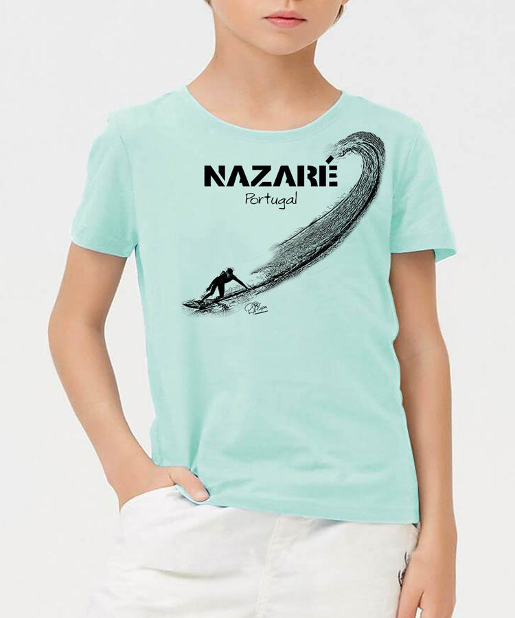 T-shirt Kids Surf Nazaré