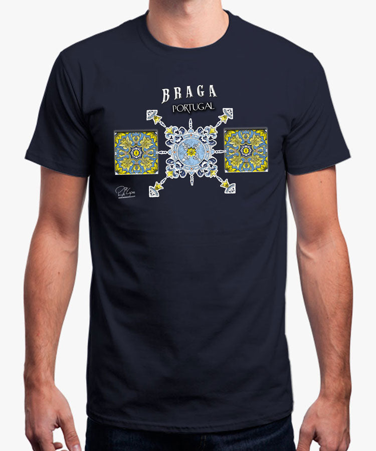 T-shirt Trilogia do Azulejo Braga