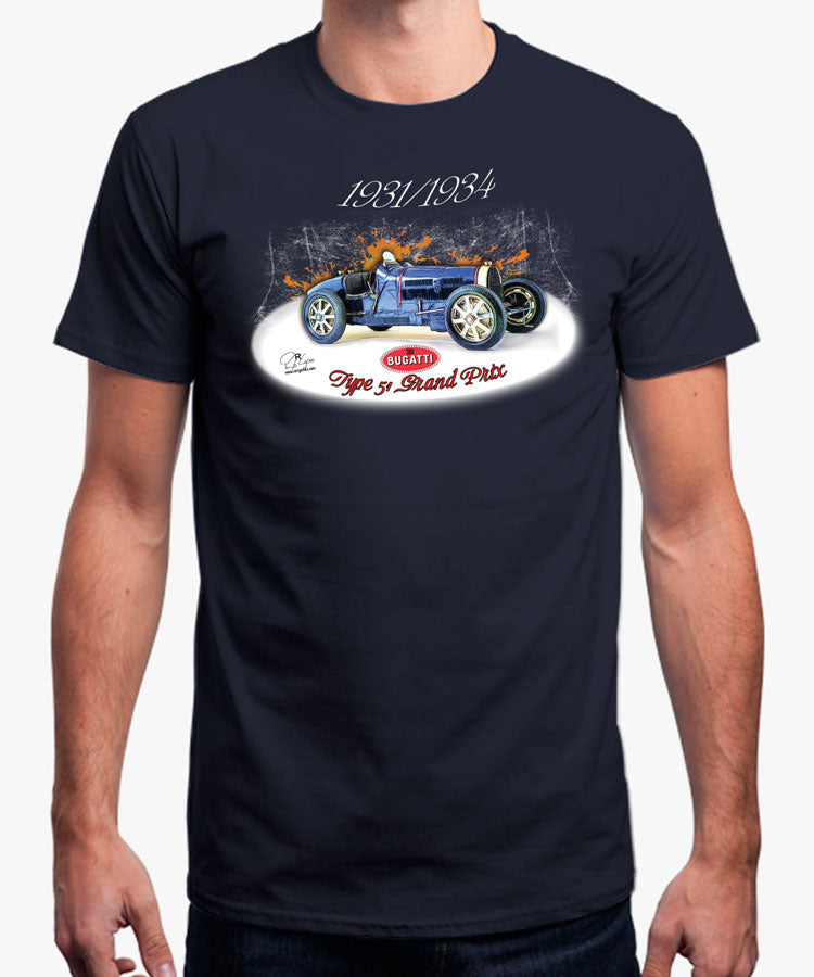 T-shirt Bugatti Type 51